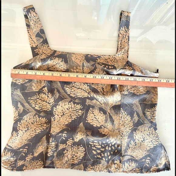 GIORGIO ARMANI LE COLLEZIONI SLEEVELESS TOP/BLOUSE/TANK VINTAGE SIZE 12 ZIPPER - Picture 11 of 13